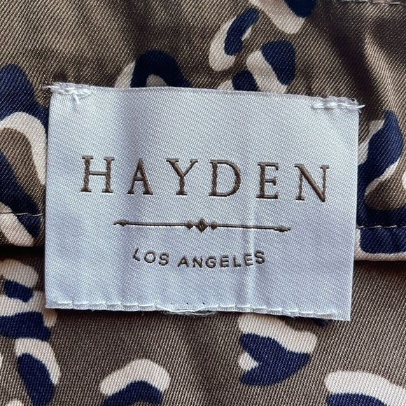 Contemporary Leopard Print Midi Skirt Hayden Med Brown Animal Contemporary - Picture 13 of 15